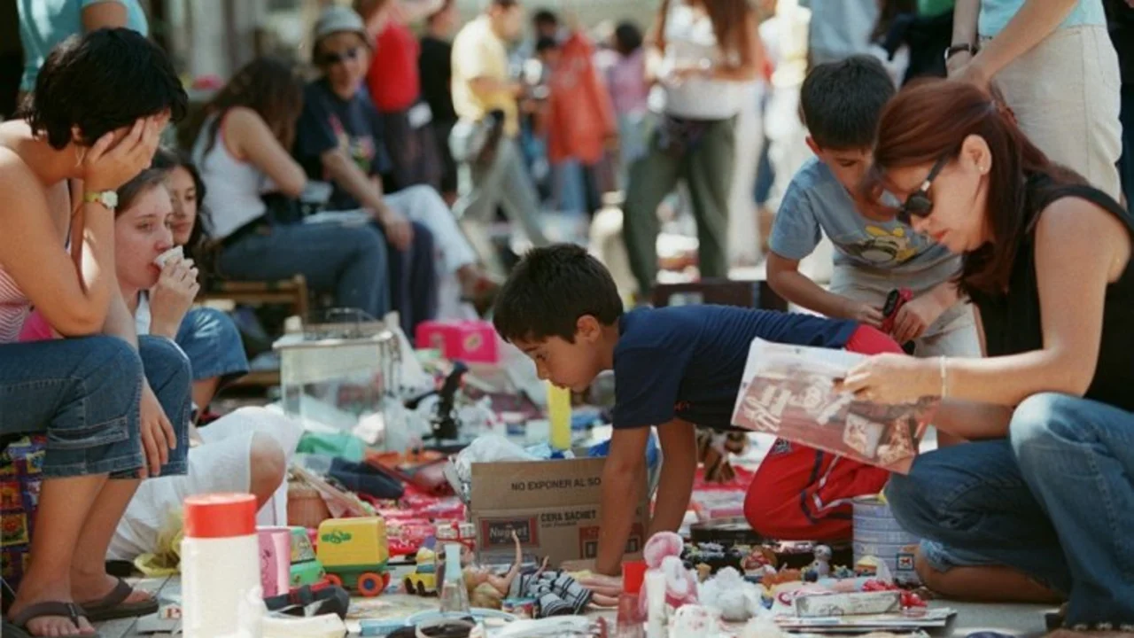Por la crisis económica, surge con fuerza una nueva modalidad de trueque