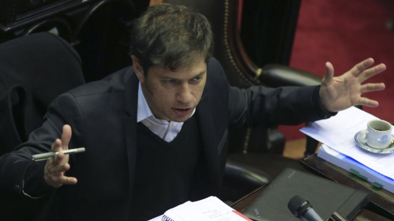 Kicillof: "En estas elecciones no plebiscitamos a Cristina sino a Macri"