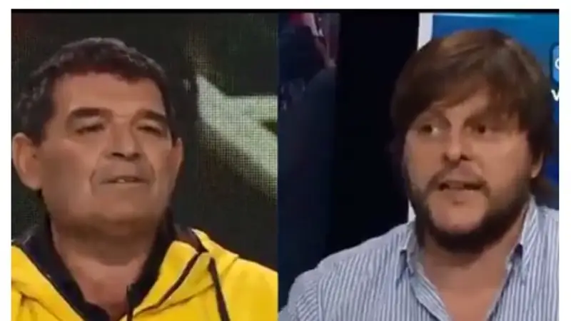 Olmedo quiso chicanear a Santoro, pero pasó un pésimo momento al aire