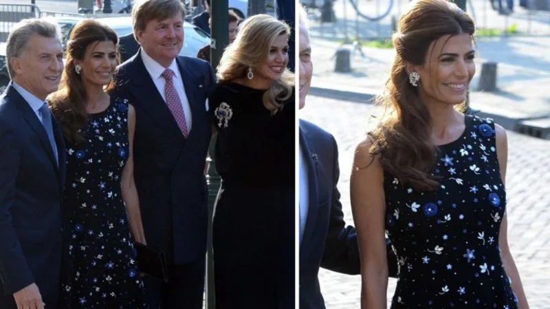 Negocios compartidos: el último vestido de Awada lo diseñó la hija de un ministro de Macri