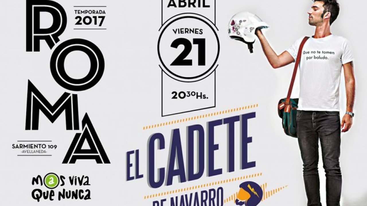El Cadete de Navarro llega al teatro