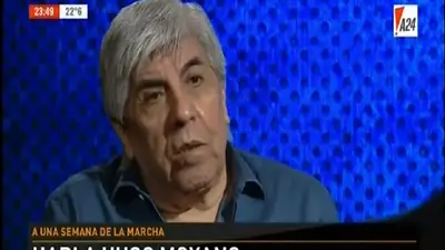 Moyano criticó a Macri y lo comparó con el gobierno de Cristina: "Esto antes no pasaba" Moyano criticó a Macri y lo comparó con el gobierno de Cristina: "Esto antes no pasaba"