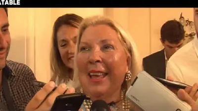 Carrió: "No creas que soy lesbiana, busco marido" Carrió: "No creas que soy lesbiana, busco marido"