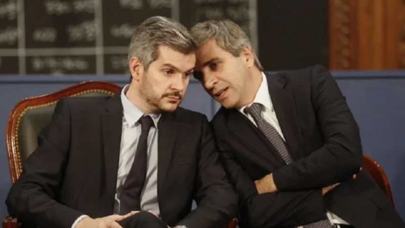 Para Marcos Peña es "falso" que hubo cortocircuitos con el ex titular de la AFIP