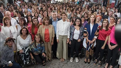 La inesperada figura política que acudió al acto de Macri por el día de la mujer La inesperada figura política que acudió al acto de Macri por el día de la mujer