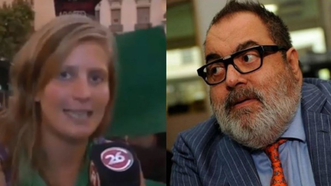Una feminista humilló a Lanata en una discusión sobre Santiago Maldonado