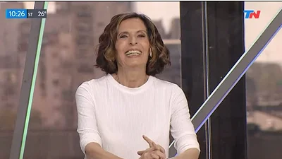 El mal momento de una notera de Todo Noticias en vivo El mal momento de una notera de Todo Noticias en vivo