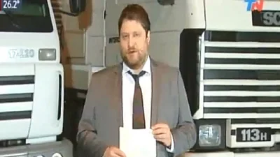 Papelón de Wiñazki al aire en un informe sobre Moyano Papelón de Wiñazki al aire en un informe sobre Moyano