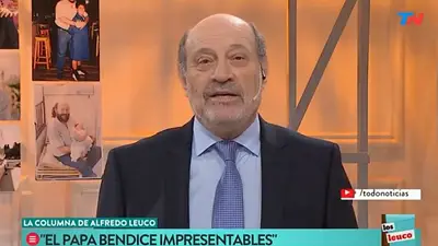 Leuco realizó un lamentable editorial contra el Papa y Grabois lo destrozó Leuco realizó un lamentable editorial contra el Papa y Grabois lo destrozó