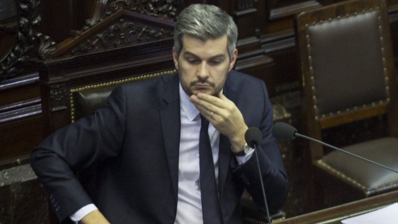 Marcos Peña defendió la designación de Sandra Heredia en la intervención del SOMU