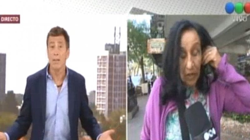 El exabrupto de Repetto en vivo contra la mujer golpeada en Palermo