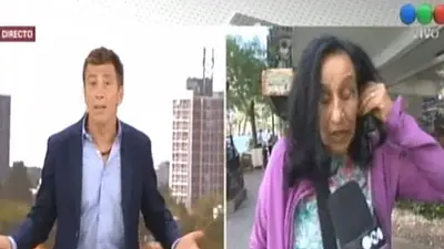 El exabrupto de Repetto en vivo contra la mujer golpeada en Palermo El exabrupto de Repetto en vivo contra la mujer golpeada en Palermo