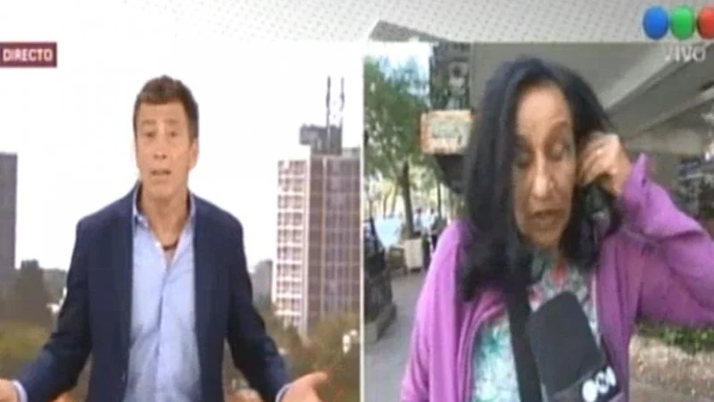 El exabrupto de Repetto en vivo contra la mujer golpeada en Palermo