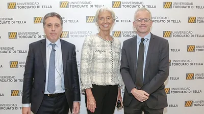 "Hay un FMI diferente", dijo Lagarde y causó las carcajadas del público "Hay un FMI diferente", dijo Lagarde y causó las carcajadas del público