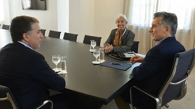 Macri recibió a la titular del FMI en la Quinta de Olivos Macri recibió a la titular del FMI en la Quinta de Olivos
