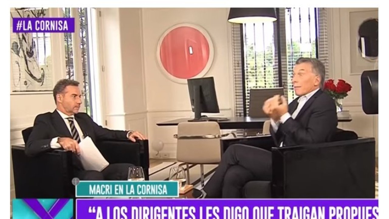 Las desopilantes "repreguntas" y comparaciones de Majul a Macri en su entrevista