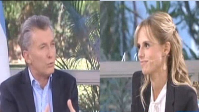 Las vergonzosas preguntas de Mariana Fabbiani a Mauricio Macri