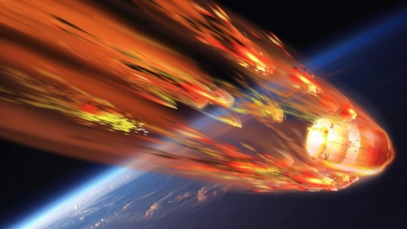 Los restos de la estación espacial china Tiangong-1 caen sin control y podrían terminar en Chubut