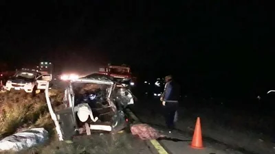 Seis muerto en Entre Ríos tras un choque de ómnibus en la ruta nacional 14 Seis muerto en Entre Ríos tras un choque de ómnibus en la ruta nacional 14