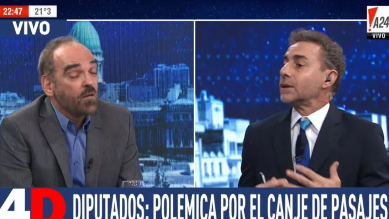 La pelea menos pensada: Majul y Fernando Iglesias se pelearon en vivo