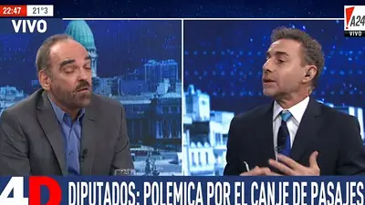 La pelea menos pensada: Majul y Fernando Iglesias se pelearon en vivo La pelea menos pensada: Majul y Fernando Iglesias se pelearon en vivo