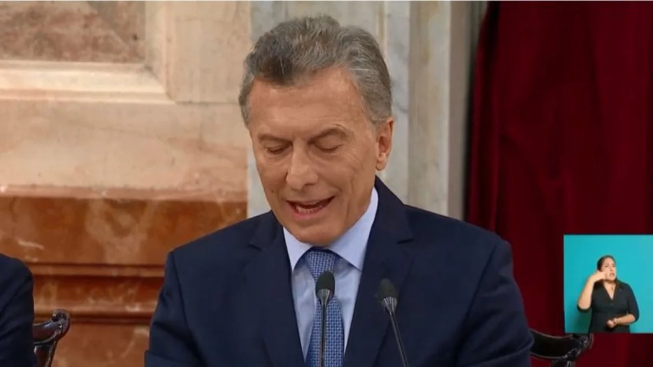 Sesiones ordinarias: el lapidario furcio de Macri en el que admite ayuda del "narcotráfico"