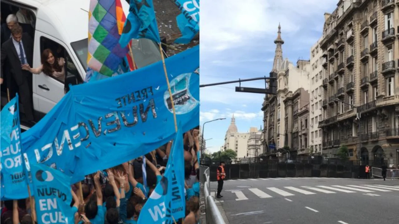 Sesiones ordinarias: de los masivos actos con Cristina Kirchner al blindaje policial de Macri
