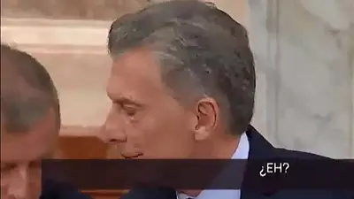 El diálogo secreto entre Mauricio Macri y Emilio Monzó durante el discurso en el Congreso El diálogo secreto entre Mauricio Macri y Emilio Monzó durante el discurso en el Congreso