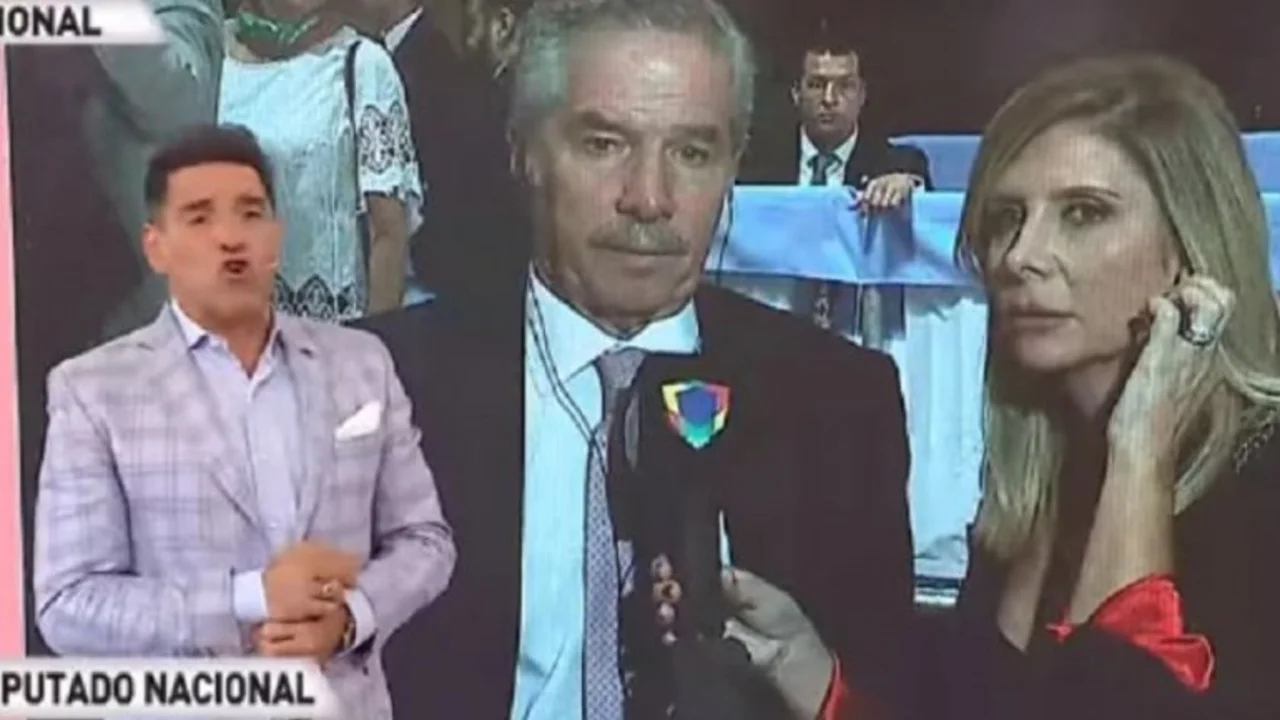 El mal momento de Iudica al aire en una entrevista con Felipe Solá