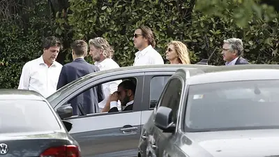 Con una ceremonia privada, Mauricio Macri despidió a su padre Franco Con una ceremonia privada, Mauricio Macri despidió a su padre Franco