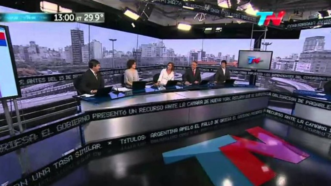 El fallido de un conductor de TN al anunciar la muerte de Franco Macri