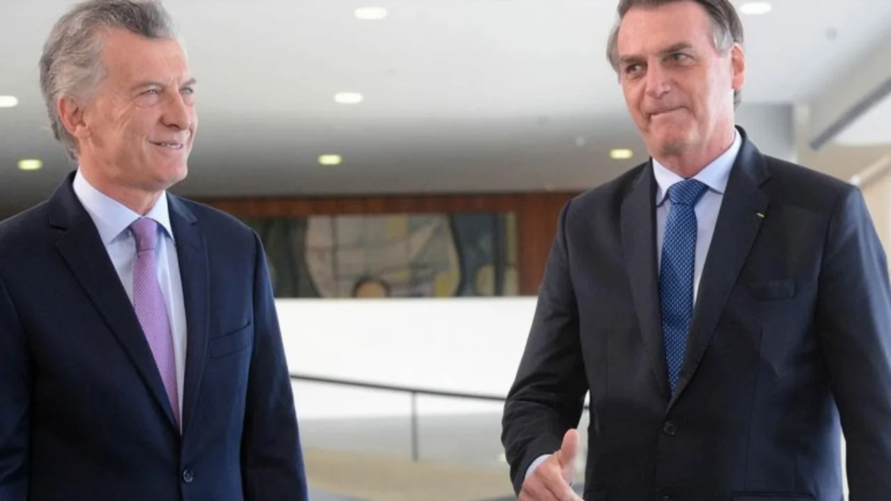 El afectuoso mensaje de Jair Bolsonaro a su "amigo" Mauricio Macri por la muerte de su padre