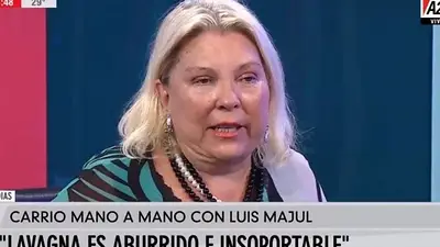 La delirante defensa de Elisa Carrió al hablar de su relación con Marcelo D'Alessio La delirante defensa de Elisa Carrió al hablar de su relación con Marcelo D'Alessio