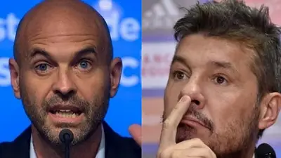 Dietrich quiso chicanear a Tinelli pero se le escapó un sincericidio Dietrich quiso chicanear a Tinelli pero se le escapó un sincericidio