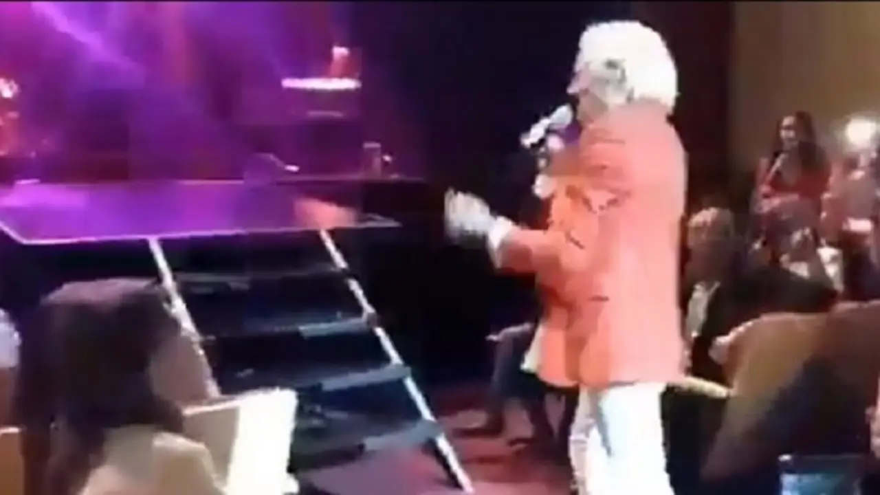 Sergio Denis se cayó de un escenario y está en muy grave estado