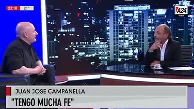 Campanella con Baby Etchecopar: "Estamos viviendo un momento que no lo puede ocultar ni Copperfield" Campanella con Baby Etchecopar: "Estamos viviendo un momento que no lo puede ocultar ni Copperfield"