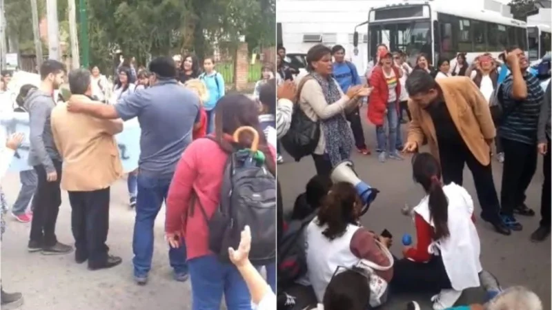 Elecciones 2019: echan a los gritos y con silbidos a Alfredo Olmedo de un acampe