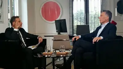 Macri: "Es un delito lo que hizo mi padre, era parte de un sistema extorsivo del kirchnerismo" Macri: "Es un delito lo que hizo mi padre, era parte de un sistema extorsivo del kirchnerismo"