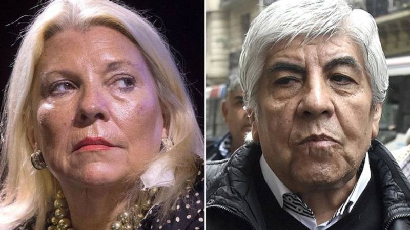 Hugo Moyano: "Carrió, sin ningún tipo de dudas, es un agente de EE.UU"