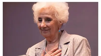 Estela de Carlotto: "Las necesidades básicas de los Derechos Humanos hoy están vulneradas" Estela de Carlotto: "Las necesidades básicas de los Derechos Humanos hoy están vulneradas"