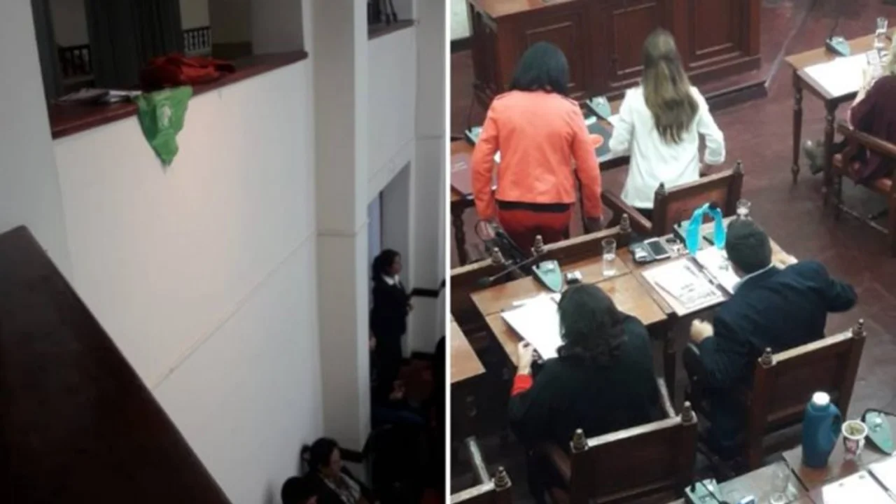 Salta: un concejal de Cambiemos echó a una periodista porque tenía pañuelo verde