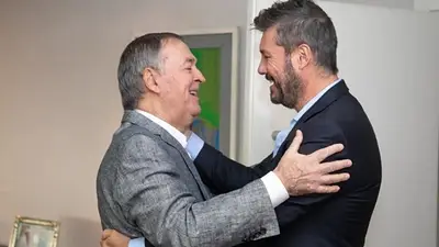 Elecciones 2019: Marcelo Tinelli se reunió con Schiaretti en Córdoba Elecciones 2019: Marcelo Tinelli se reunió con Schiaretti en Córdoba