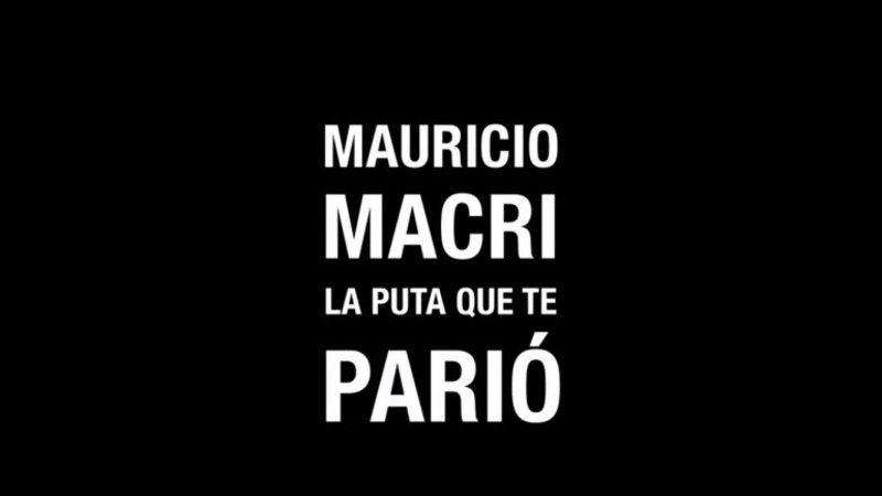 El extraño spot de campaña de Cambiemos que contiene un cantito con insultos a Mauricio Macri