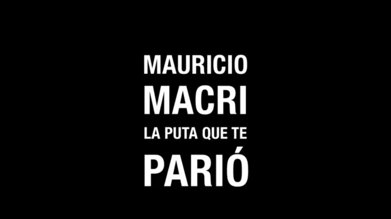 El extraño spot de campaña de Cambiemos que contiene un cantito con insultos a Mauricio Macri