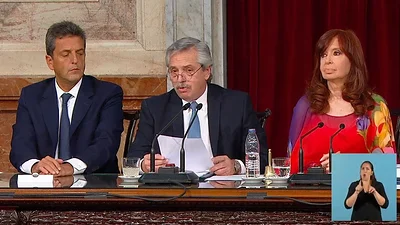 Alberto Fernández en la apertura de sesiones ordinarias: "Nunca más a un endeudamiento insostenible" Alberto Fernández en la apertura de sesiones ordinarias: "Nunca más a un endeudamiento insostenible"