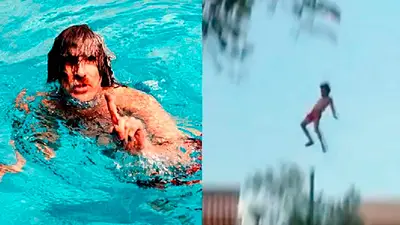 "Me tiré por vos": A 20 años del icónico salto de Charly García desde el piso 9 "Me tiré por vos": A 20 años del icónico salto de Charly García desde el piso 9