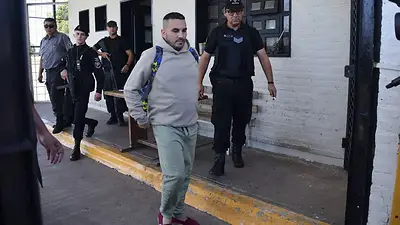 Crimen de Fabian Tablado: le colocaron una tobillera electrónica para que cumpla la perimetral Crimen de Fabian Tablado: le colocaron una tobillera electrónica para que cumpla la perimetral