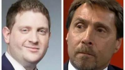 Eduardo Feinmann retó a Jonatan Viale en el pase de A24 y lo chicaneó en vivo Eduardo Feinmann retó a Jonatan Viale en el pase de A24 y lo chicaneó en vivo