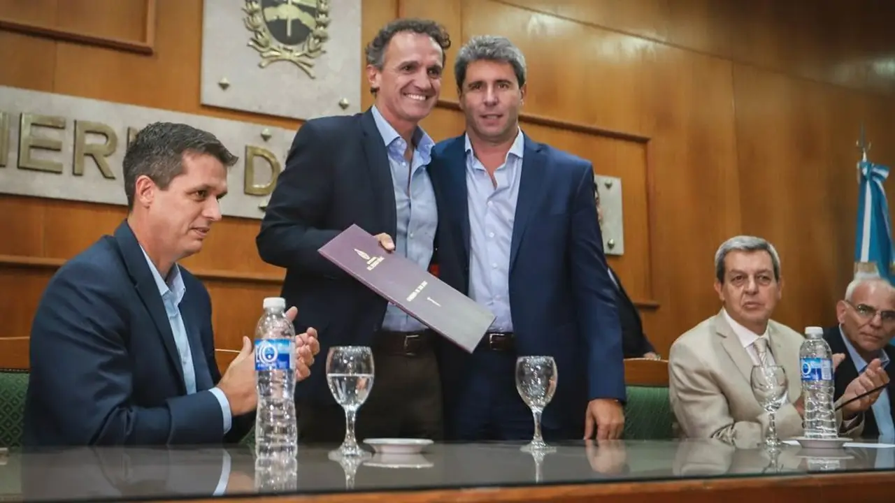 Katopodis fue a San Juan, con eje en la deuda que dejó Macri 