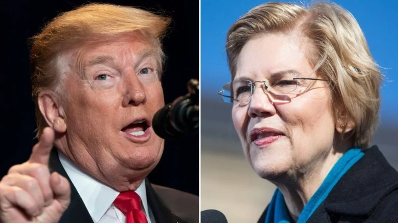 Elecciones en EE.UU: Donald Trump se burló de Elizabeth Warren tras abandonar la carrera presidencial